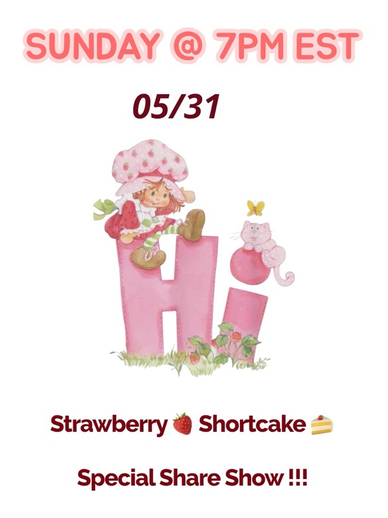 Accessories - 🍓🍓🎉 SUNDAY 05/31 7PM EST!!! Live @fabiana1075 Strawberry and fruit Share Show